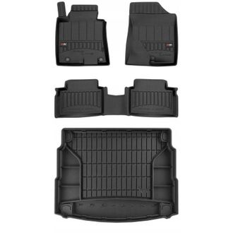 OEM Juego De Alfombrillas De Goma 3d Para Hyundai I30 2 Hb 2011-2017