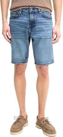 HUGO BOSS Re. Maine Shorts - Heren - Denim shorts - Blauw - W33 - Katoen - Korte Broeken