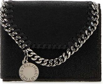 Stella McCartney Falabella Wallet - female - Stella McCartney - Wallets & Cardholders - Black - ONE SIZE - Accessories