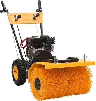 vidaXL Quitanieves Y Barredora De Gasolina 2 En 1 6,5 Hp Vidaxl