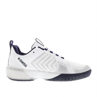 K-Swiss Mens Ultrashot 3 Sneakers In White/peacoat/silver