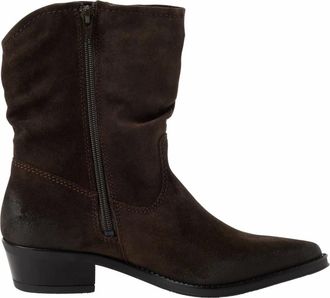 Tamaris Enkellaarsje - Dames - Schoenen - Bruin - Maat: 37 EU Leer