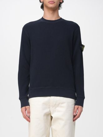 Stone Island Maglia in cotone con logo Stone Island