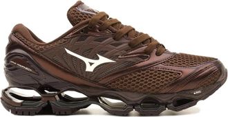Mizuno Wave Prophecy LS Low Top Sneakers - Heren - Sneakers - Bruin - 44 1/2 EU - Leer - Schoenen