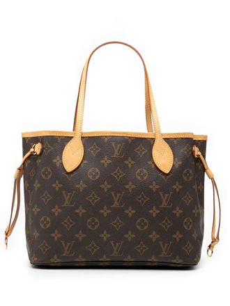 Louis Vuitton 2007 Monogram Neverfull PM tote bag - women - Fabric/Leather - One Size - Brown