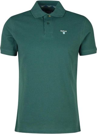 Barbour Tartan Pique Polo Green Gables - Heren - Polos - Groen - XL - Katoen - Tops