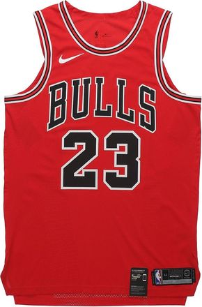 Nike Jordan Air Jordan NBA Michael Jordan Chicago Bulls Icon Edition Authentic Jersey 23 Red Box Edition BV7246-657