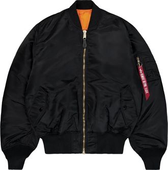 Alpha Industries Hombre, Chaquetas, Negro, Talla: L