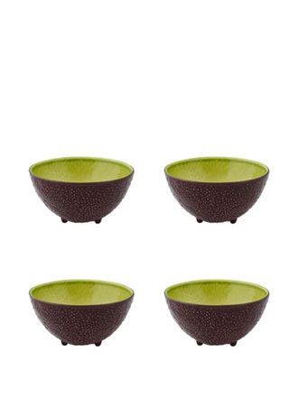 Bordallo Pinheiro Set di ciotole Avocado - Marrone