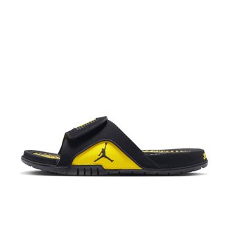 Nike Jordan Mens Jordan Hydro 4 Retro Slides in Black | 532225-017