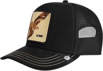 Goorin Brothers Cappello Trucker Edizione Golden Bomb - Dames - Petten - Zwart - ONE Size - Katoen - Accessoires