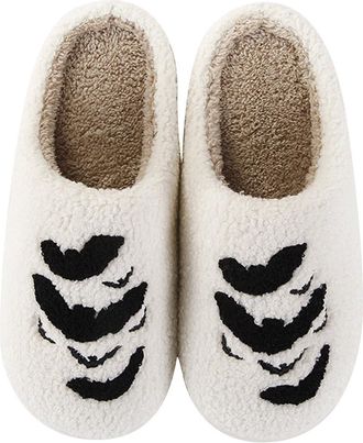 Generic Womens Slippers Size 6 Indoor Outdoor Halloween Christmas Slippers Holiday Slipper House Shoes Slipper for Women Fuzzy Outdoor Indoor Bedroom Slippers