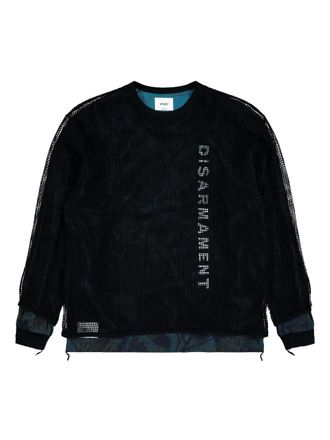 Wtaps long-sleeved sweatshirt - Black