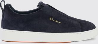 Santoni Sneakers in pelle di vitello scamosciata Santoni