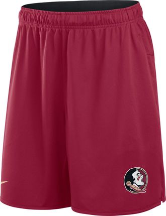 Nike Florida State Totality Nike Mens Dri-FIT College Shorts in Red | 035A69XFTN-DP1