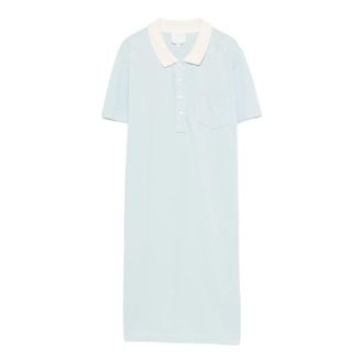 A.P.C. Shirt Dresses, female, Blue, Size: M Polo Dress