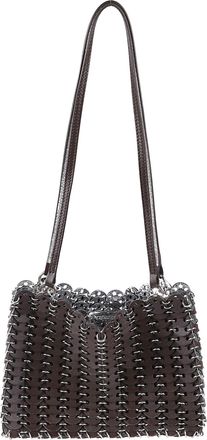 Paco Rabanne 1969 Reversible Woven Leather Bag