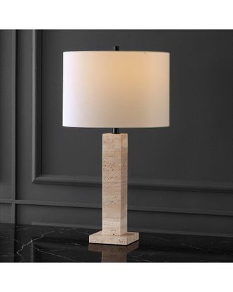 Safavieh Couture Hannabeth Travertine Table Lamp