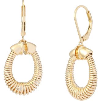 Robert Lee Morris Coiled Drop Earrings in Gold at Nordstrom