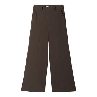 Cambio Alexis Wide Pantaloni - - Trousers - Donna - Marrone - M