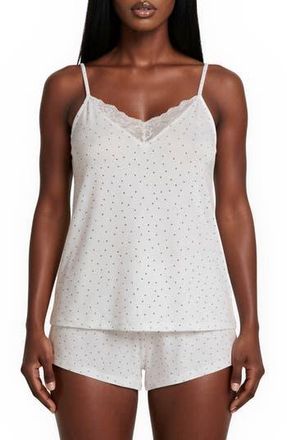 Flora Nikrooz Stacy 4-Piece Pajama Set in Black at Nordstrom Rack, Size X-Large