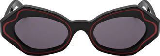 Marni 53mm Round Sunglasses in Black /Grey at Nordstrom Rack