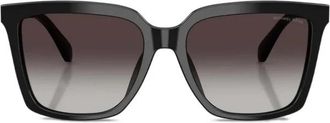 Michael Kors Menaggio Zonnebril - Dames - Zonnebrillen - Zwart - 53 MM - Accessoires
