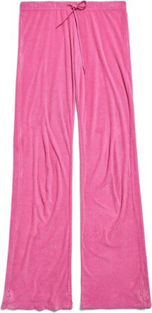 Balenciaga (WMNS) Balenciaga Low Waist Tracksuit Pants Dark Pink 791750TQVX45803