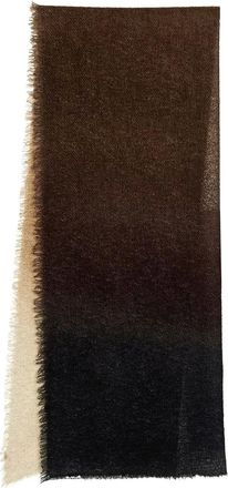 Faliero Sarti Sciarpa in cashmere sfumato - Marrone