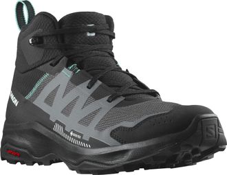 Salomon Wanderschuh SALOMON ARDENT MID Gore Tex W, Damen, Gr. 37, schwarz, Synthetik, Textil, Schuhe Wanderschuh, wasserdicht