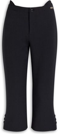Victoria Beckham Crepe Culottes - Black - 8 (UK8 / S)