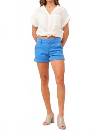 Dear John Denim North Hampton High Rise Shorts In Blue Star