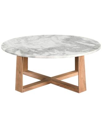 Safavieh Couture Trenton Marble Top Coffee Table