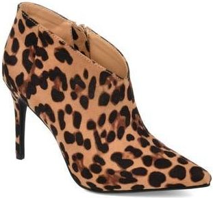 Journee Collection JOURNEE Demmi Patterned Bootie in Leopard at Nordstrom Rack, Size 5.5