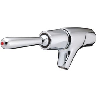 Presto Grifo De Lavabo Simple P704 De Fijaci&oacute;n Mural Con Maneta De Agua Caliente Y Fr&iacute;a 12 X 17 Nf, Presto, Ref. 63910