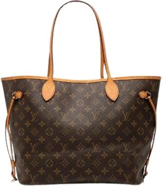 Louis Vuitton Pre-owned Tote Bags, female, Brown, Size: ONE SIZE Pre-owned Vintage Canvas Tote Bag