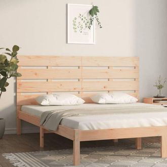 vidaXL Testiera per Letto 200x3x80 cm in Legno Massello di Pino - Vidaxl