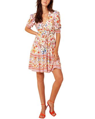 Hale Bob V-Neck Mini Dress