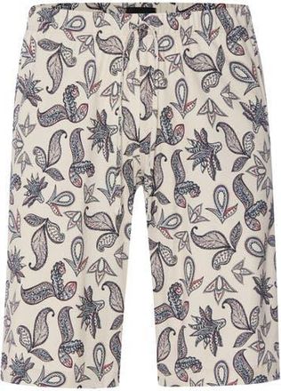 Hanro Night And Day Drawstring Cotton Shorts in Maritime Paisley at Nordstrom, Size Xx-Large
