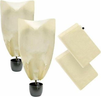 OEM Cubierta Protectora Para Plantas, Cubierta De Invierno Para Plantas, Protecci&oacute;n Invernal Para Plantas, Paquete De 2, 100 X 80 Cm Y 80 X 60 Cm