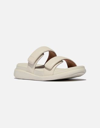 FitFlop Womens Fitflop F-Mode Go Polyurethane Womens Paris Beige Sandals - Cream - Size: 8