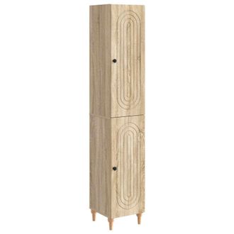 vidaXL Juego De Armarios 2 Uds. Roble Sonoma Madera De Ingenier&iacute;a Vidaxl