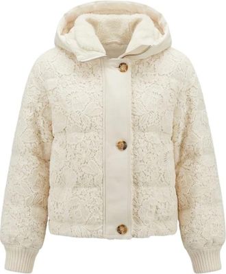 Ermanno Scervino Jas - Dames - Winterjassen - Beige - 2XS - Jassen