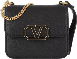 Valentino Garavani Crossbody Bags - Mini Shoulder Bag Leather - black - Crossbody Bags for ladies