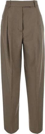 R&oacute;he Daria Broek - Dames - Broeken - Bruin - XS - Wol - Broeken