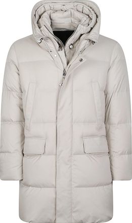 Montecore Padded Quilted High-Collar Polyester-Blend Parka