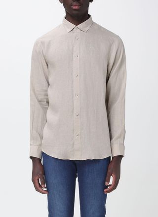 A|X Armani Exchange Camicia basic in lino
