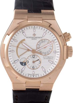 Vacheron Constantin Pre-owned Vacheron Constantin Overseas Silver Dial Mens Watch 47450/000R-9404