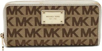 Michael Kors Portafoglio con zip Pre-owned - Marrone