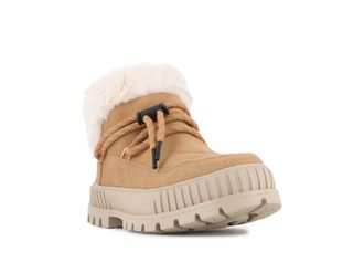 Palladium Winterboots PALLADIUM PALLASHOCK LO HIVER, Damen, Gr. 37,5, braun (irish braun), Leder, Schuhe Winterboots, Winterschuhe, Winterstiefel, Snowboots